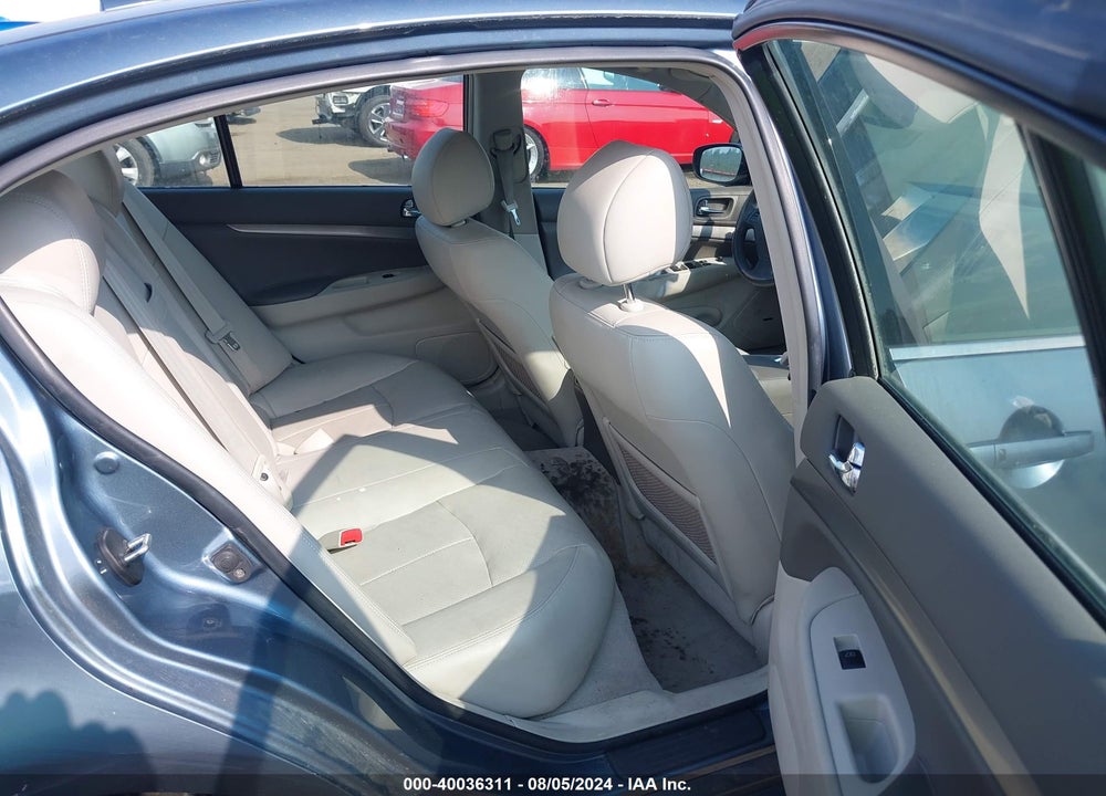 2010 INFINITI G37X VIN: JN1CV6AR3AM455016