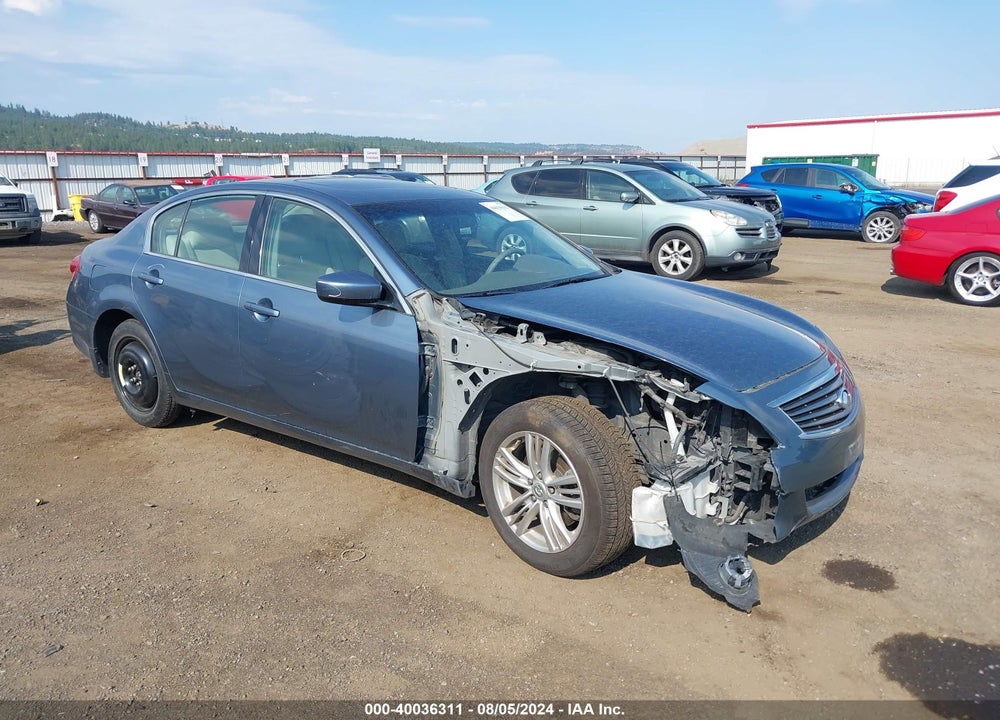 2010 INFINITI G37X VIN: JN1CV6AR3AM455016