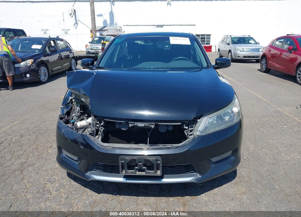 2014 HONDA ACCORD EX-L V-6 VIN: 1HGCR3F83EA030033