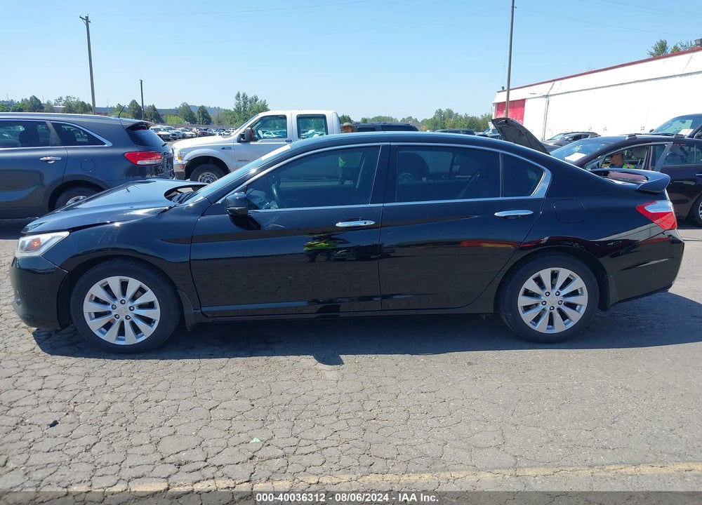 2014 HONDA ACCORD EX-L V-6 VIN: 1HGCR3F83EA030033