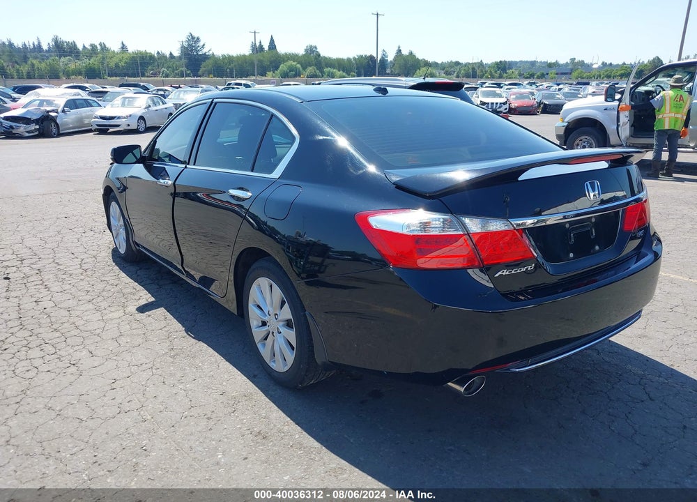 2014 HONDA ACCORD EX-L V-6 VIN: 1HGCR3F83EA030033
