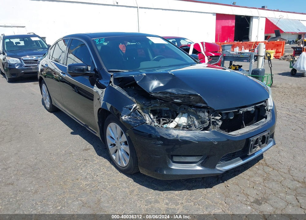 2014 HONDA ACCORD EX-L V-6 VIN: 1HGCR3F83EA030033