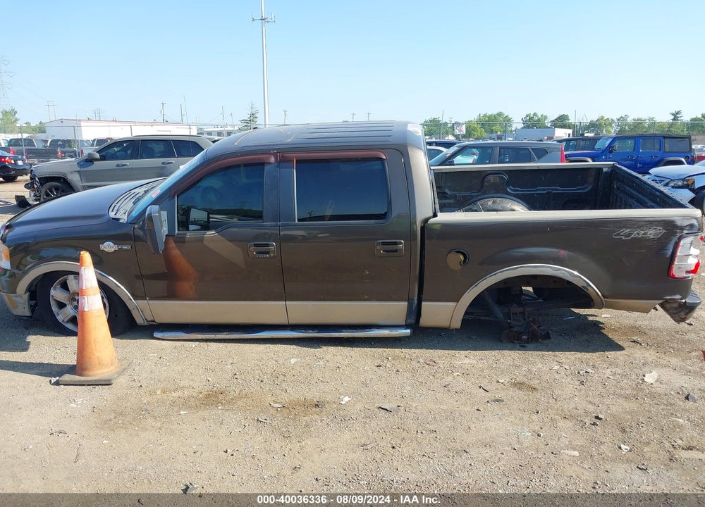 2008 FORD F-150 KING RANCH VIN: 1FTPW14V28KC56858