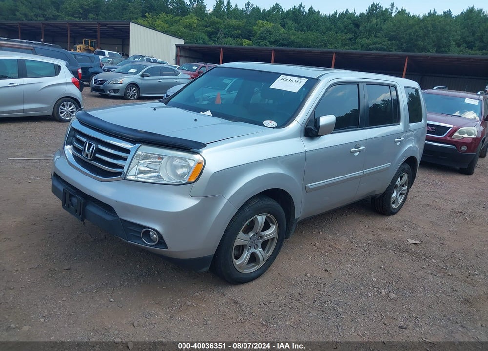 2013 HONDA PILOT EX-L VIN: 5FNYF3H51DB024818