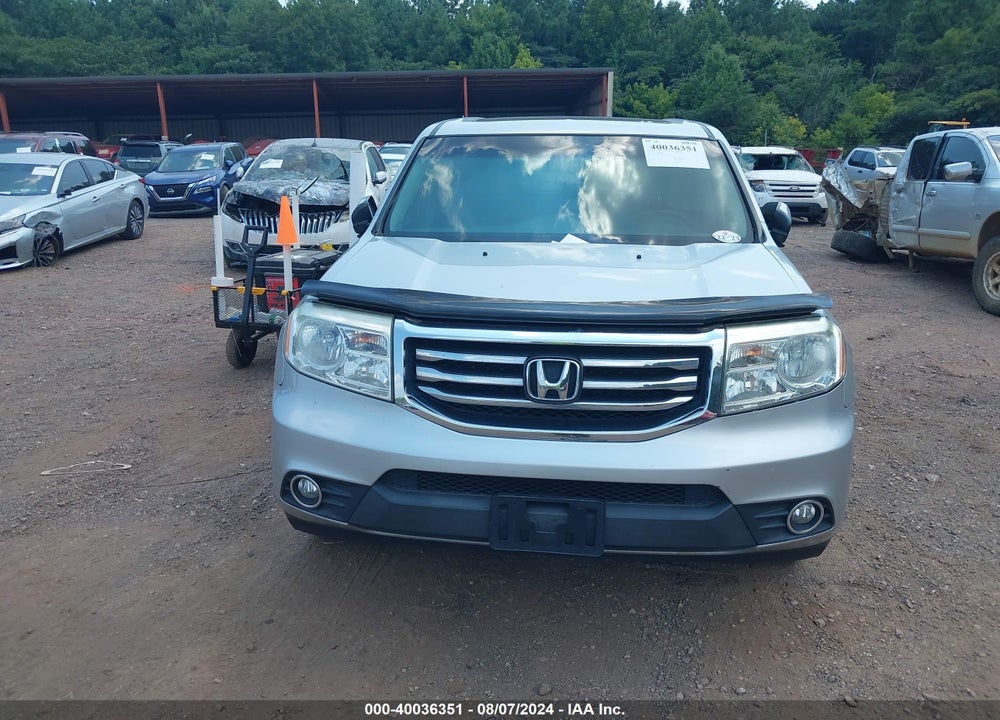2013 HONDA PILOT EX-L VIN: 5FNYF3H51DB024818