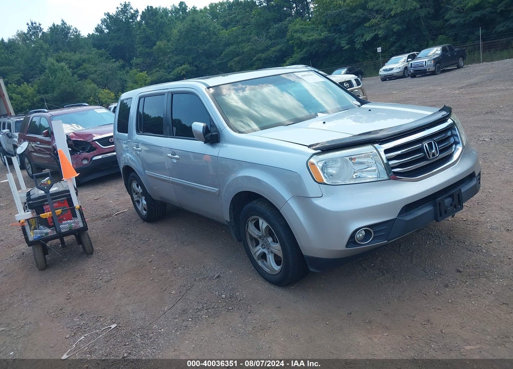 2013 HONDA PILOT EX-L VIN: 5FNYF3H51DB024818