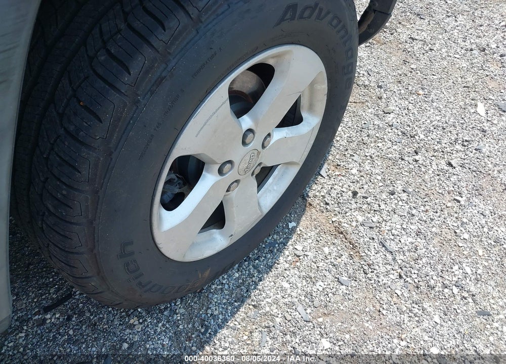 2012 JEEP GRAND CHEROKEE LAREDO VIN: 1C4RJFAG2CC161987