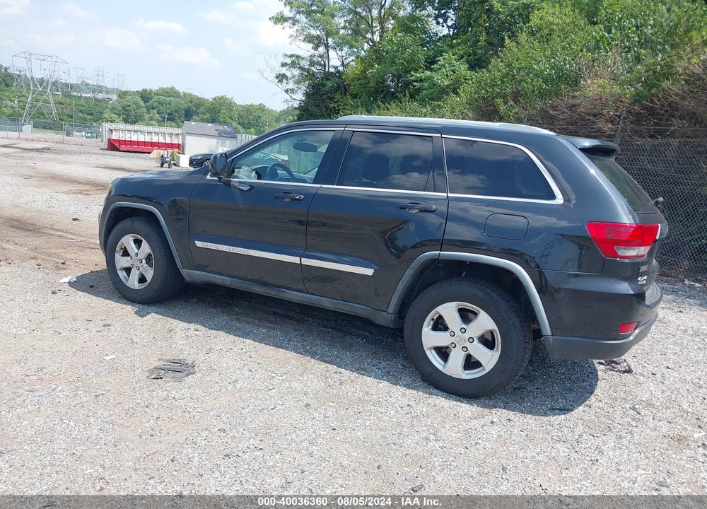 2012 JEEP GRAND CHEROKEE LAREDO VIN: 1C4RJFAG2CC161987