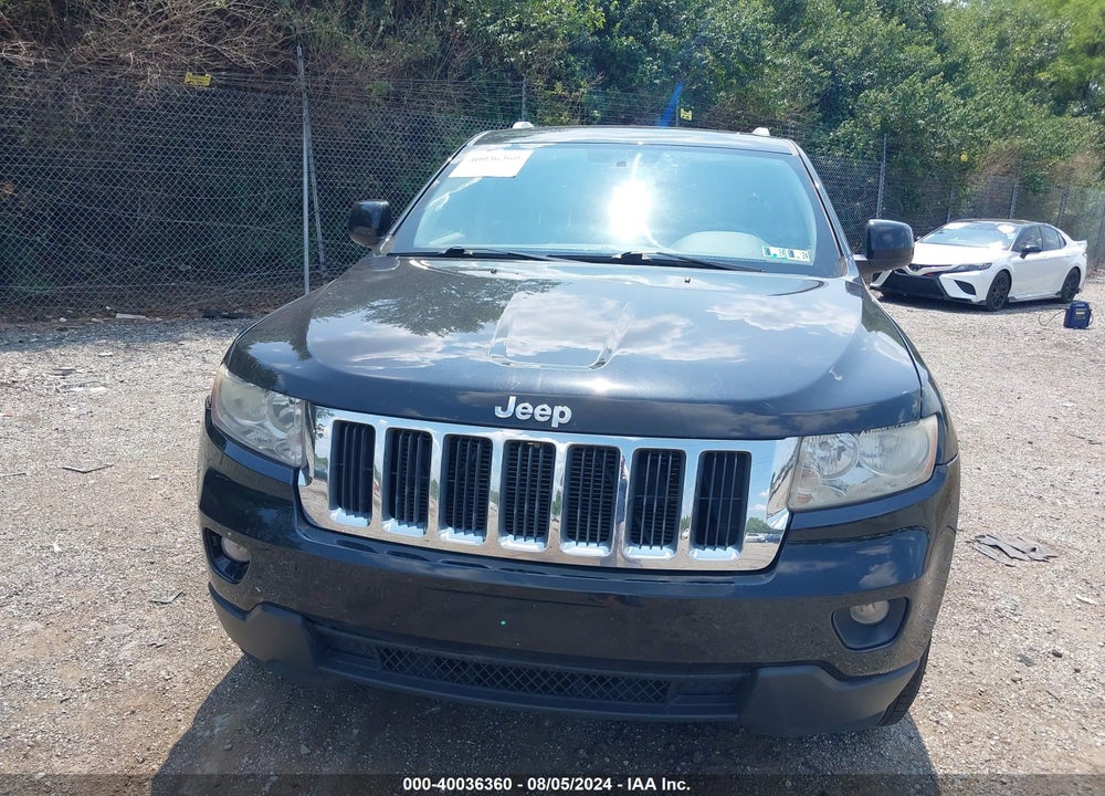 2012 JEEP GRAND CHEROKEE LAREDO VIN: 1C4RJFAG2CC161987
