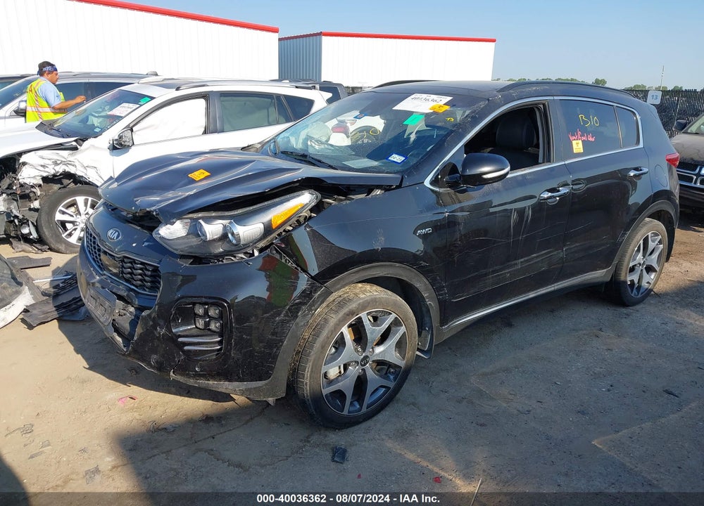 2019 KIA SPORTAGE SX TURBO VIN: KNDPRCA63K7618870