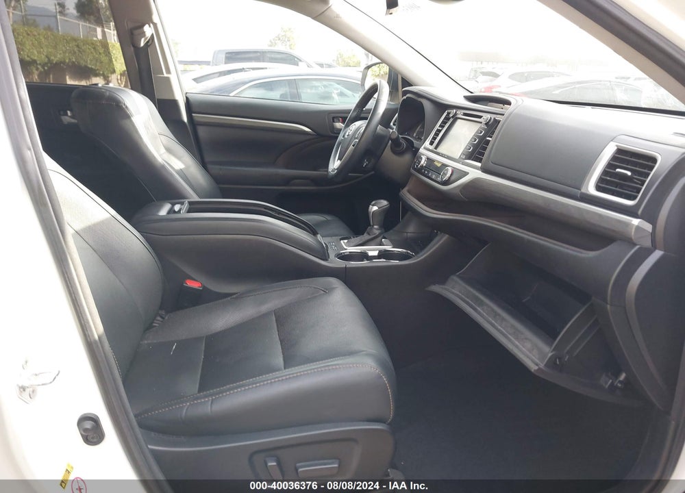 2017 TOYOTA HIGHLANDER LIMITED VIN: 5TDYZRFH5HS209026
