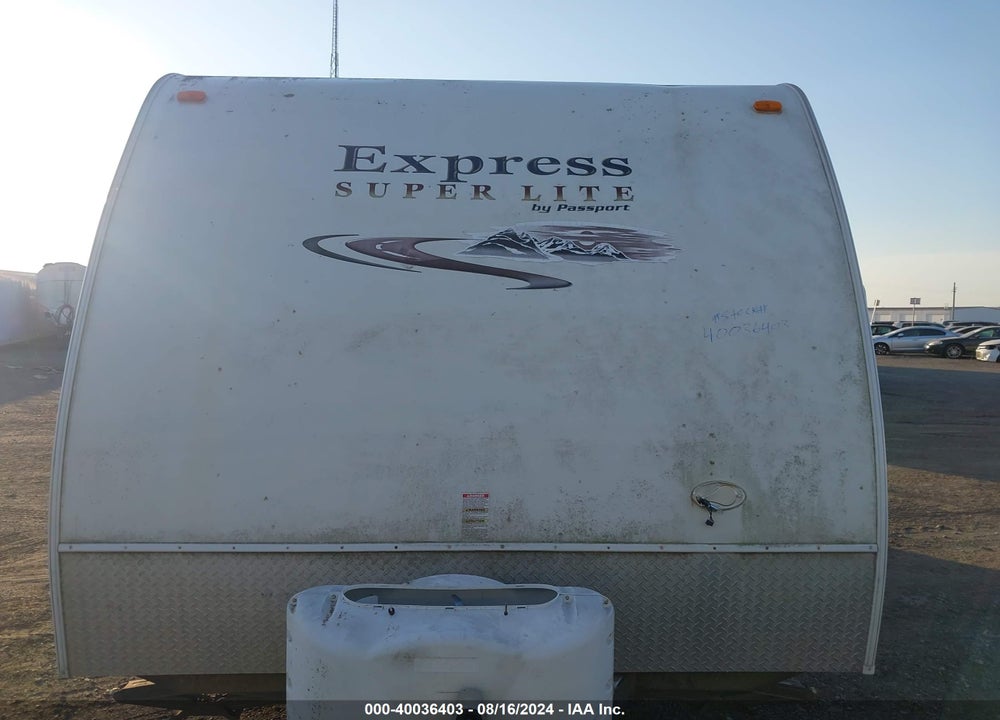 2011 KEYSTONE PASSPORT VIN: 4YDT19926BT410612