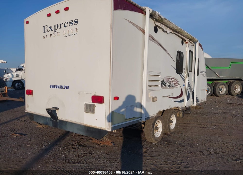 2011 KEYSTONE PASSPORT VIN: 4YDT19926BT410612