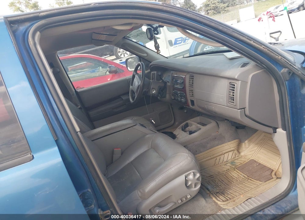 2002 DODGE DURANGO VIN: 1B8HS58N42F186583