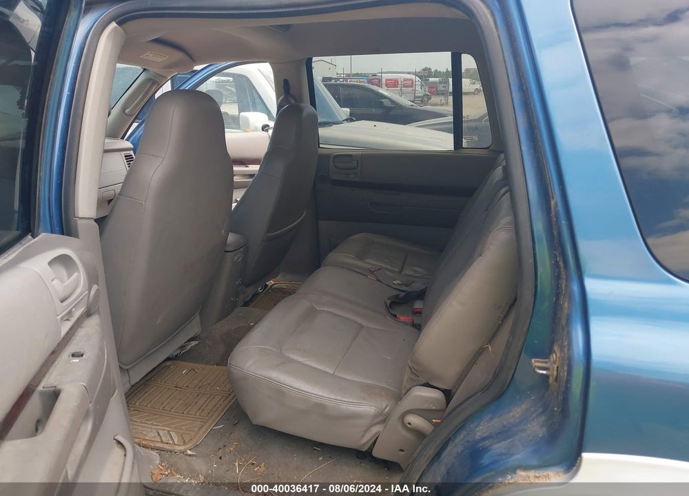 2002 DODGE DURANGO VIN: 1B8HS58N42F186583
