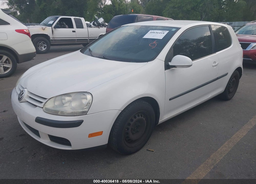 2007 VOLKSWAGEN RABBIT 2-DOOR VIN: WVWBS71K67W244948