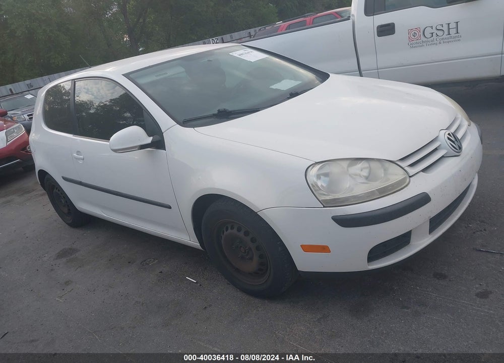 2007 VOLKSWAGEN RABBIT 2-DOOR VIN: WVWBS71K67W244948