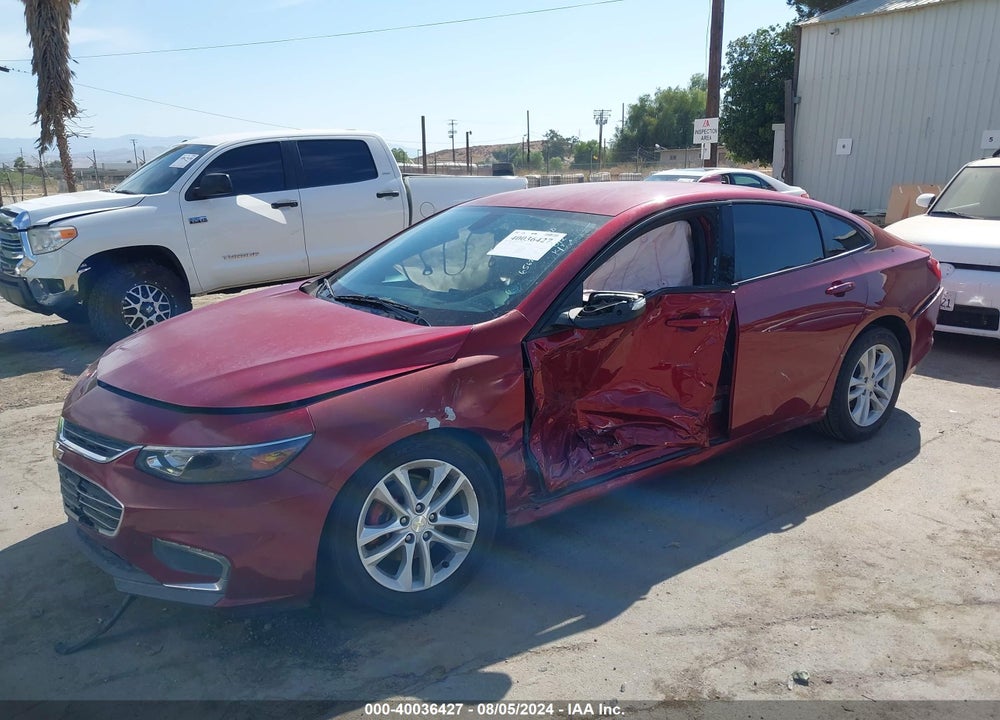 2018 CHEVROLET MALIBU LT VIN: 1G1ZD5ST6JF106086