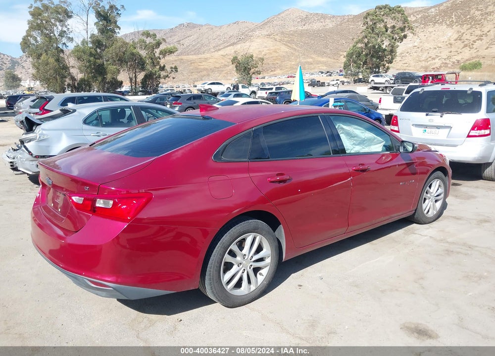 2018 CHEVROLET MALIBU LT VIN: 1G1ZD5ST6JF106086