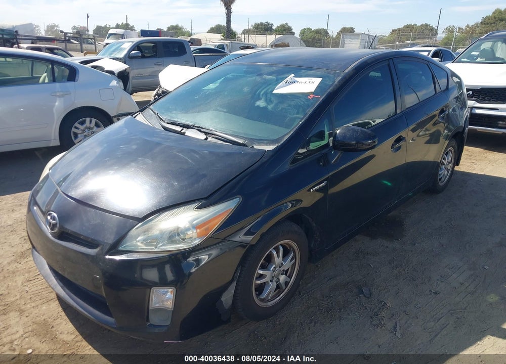 2010 TOYOTA PRIUS II VIN: JTDKN3DUXA1307373