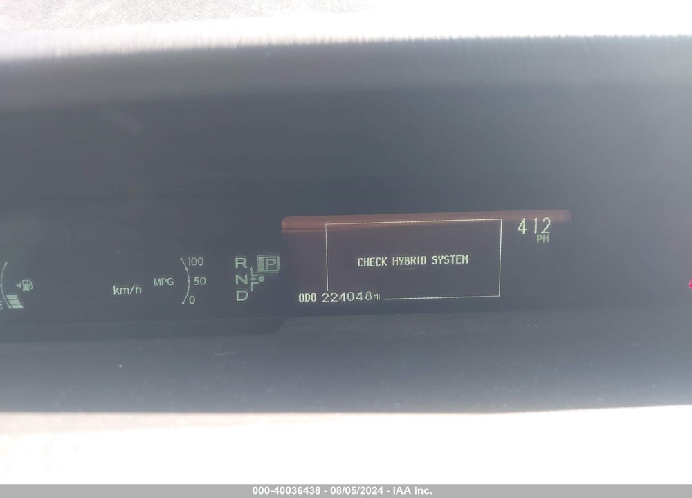 2010 TOYOTA PRIUS II VIN: JTDKN3DUXA1307373