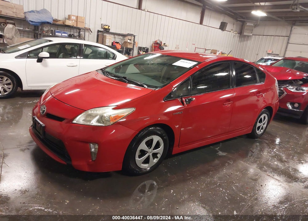 2014 TOYOTA PRIUS FOUR VIN: JTDKN3DU5E1808306