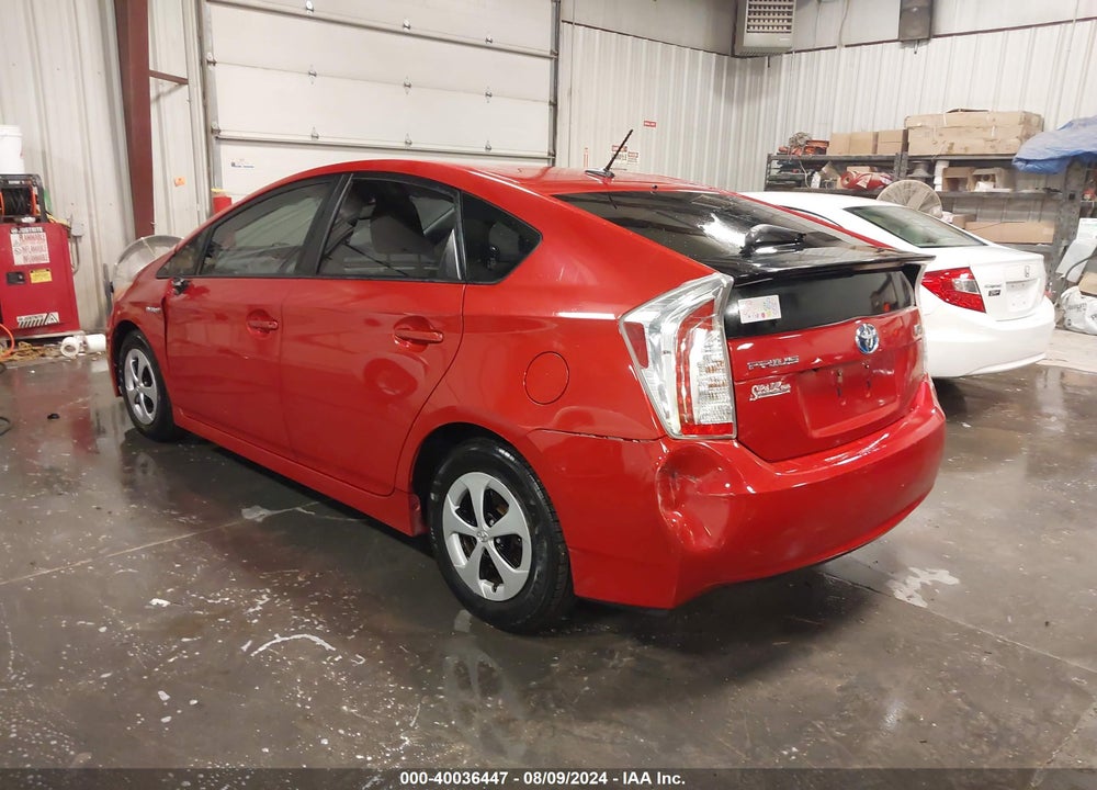 2014 TOYOTA PRIUS FOUR VIN: JTDKN3DU5E1808306