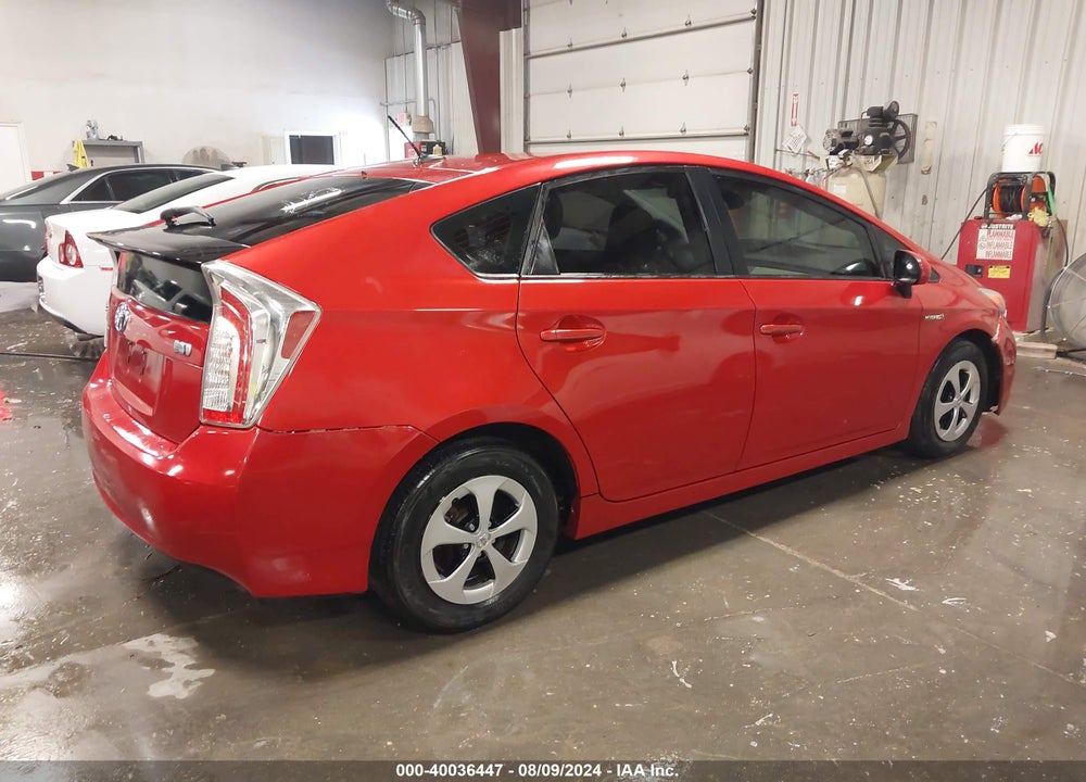2014 TOYOTA PRIUS FOUR VIN: JTDKN3DU5E1808306