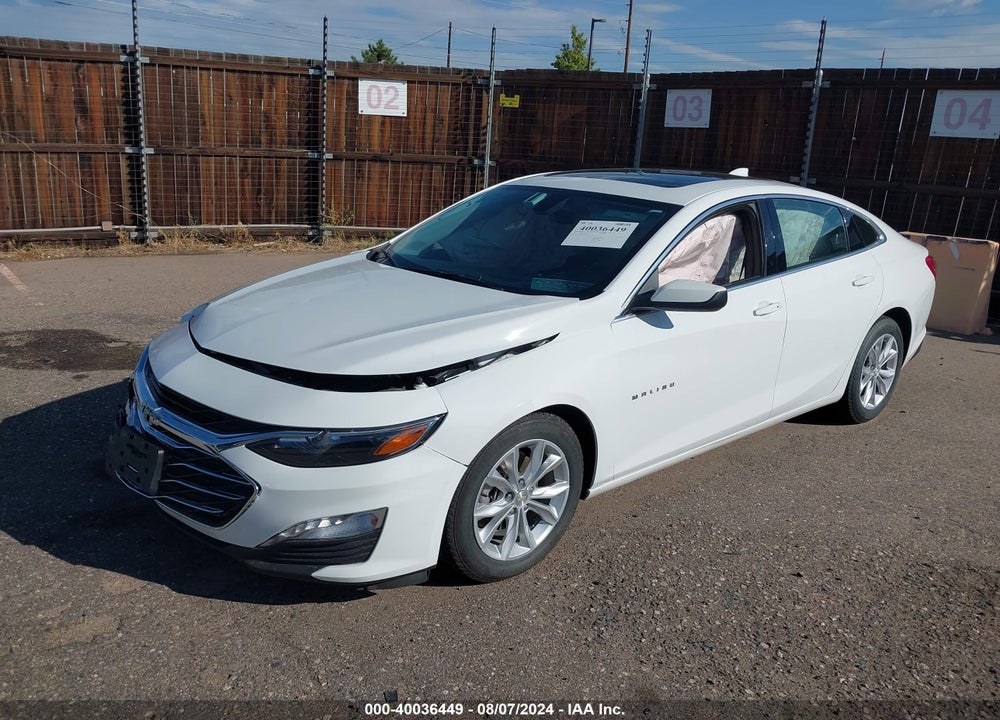 2022 CHEVROLET MALIBU FWD LT VIN: 1G1ZD5ST2NF164055