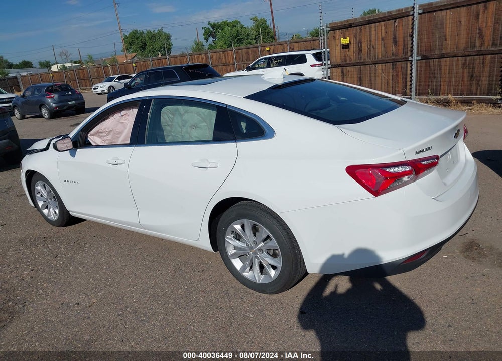 2022 CHEVROLET MALIBU FWD LT VIN: 1G1ZD5ST2NF164055