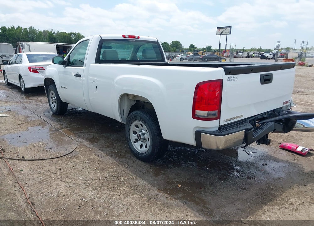 2013 GMC SIERRA 1500 WORK TRUCK VIN: 1GTN1TEX1DZ145981