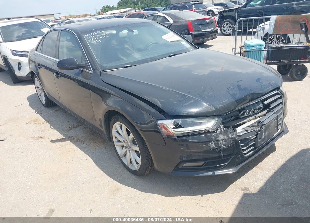 2013 AUDI A4 2.0T PREMIUM VIN: WAUEFAFL8DA195404