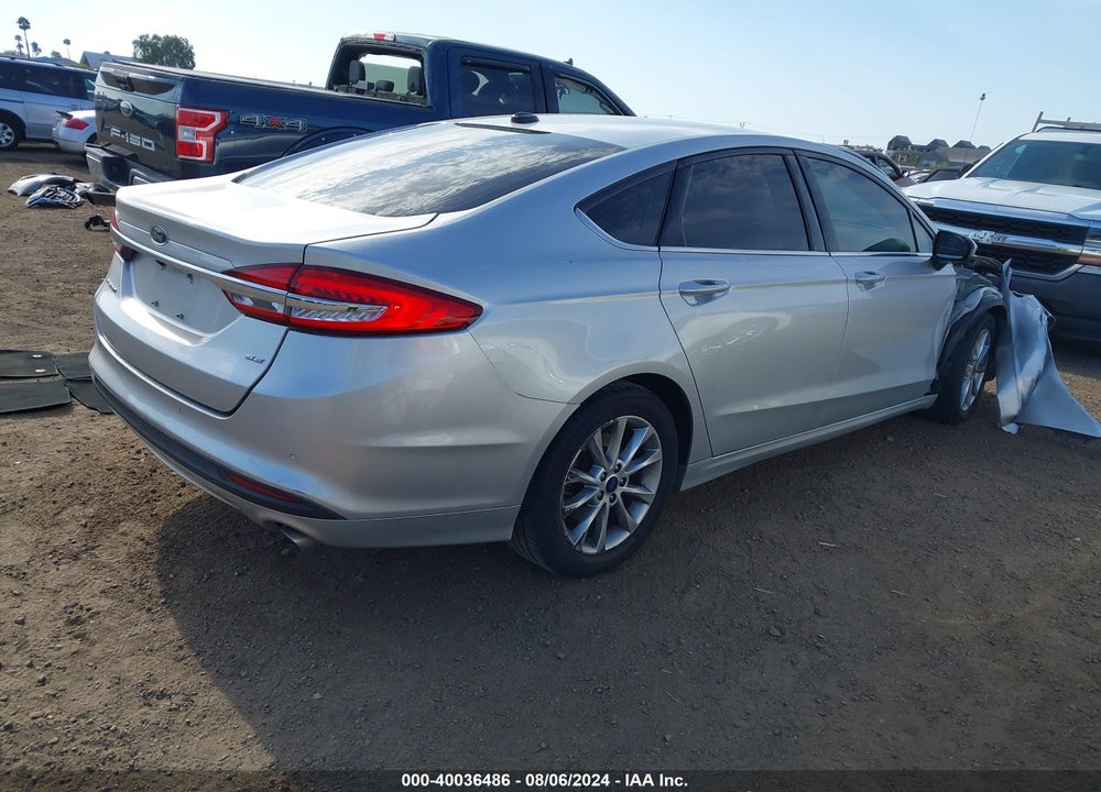 2017 FORD FUSION SE VIN: 3FA6P0H79HR373465