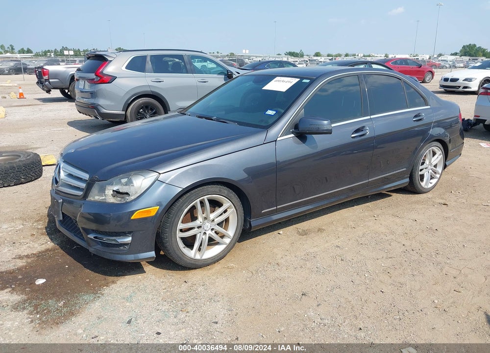 2013 MERCEDES-BENZ C 250 VIN: WDDGF4HB9DR257904