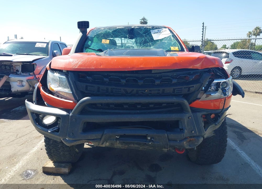 2021 CHEVROLET COLORADO 4WD SHORT BOX ZR2 VIN: 1GCGTEEN8M1202110