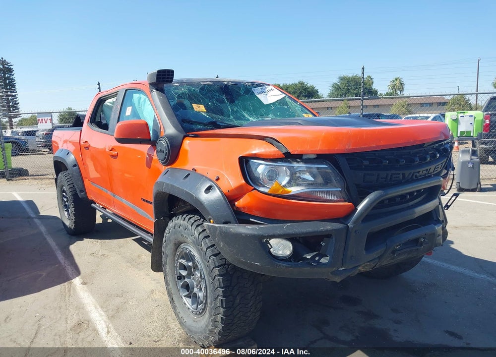 2021 CHEVROLET COLORADO 4WD SHORT BOX ZR2 VIN: 1GCGTEEN8M1202110