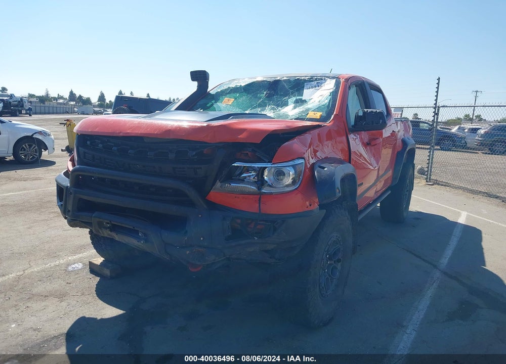 2021 CHEVROLET COLORADO 4WD SHORT BOX ZR2 VIN: 1GCGTEEN8M1202110