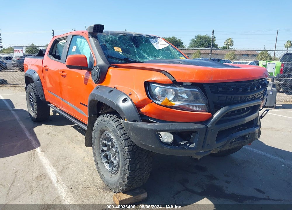 2021 CHEVROLET COLORADO 4WD SHORT BOX ZR2 VIN: 1GCGTEEN8M1202110