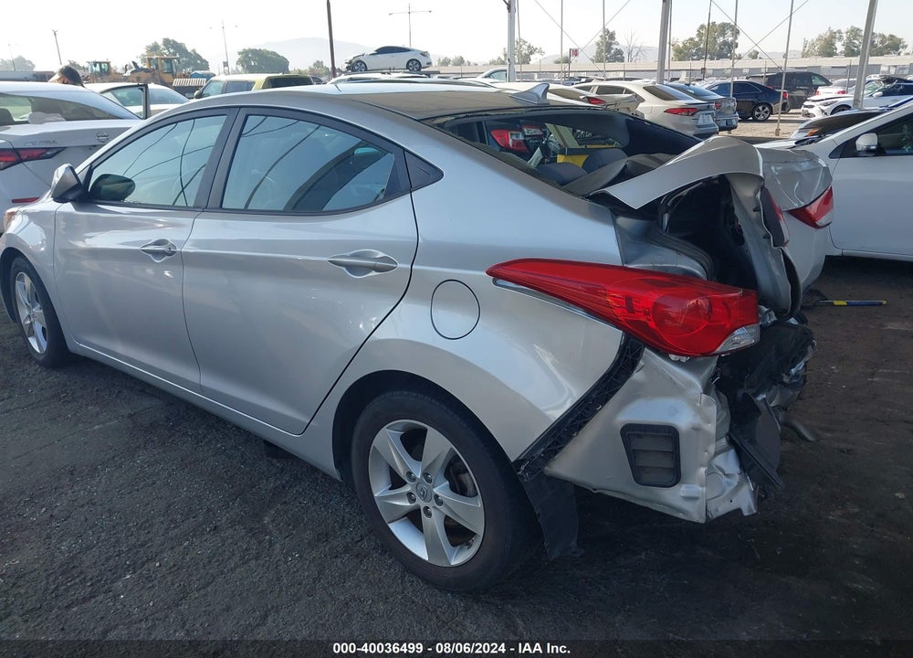 2011 HYUNDAI ELANTRA GLS (ULSAN PLANT) VIN: KMHDH4AE5BU156022