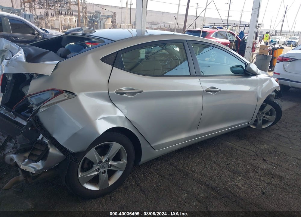 2011 HYUNDAI ELANTRA GLS (ULSAN PLANT) VIN: KMHDH4AE5BU156022