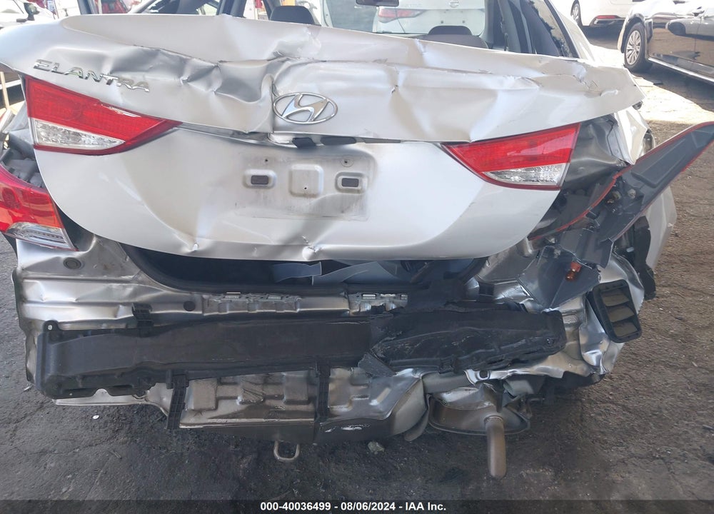 2011 HYUNDAI ELANTRA GLS (ULSAN PLANT) VIN: KMHDH4AE5BU156022