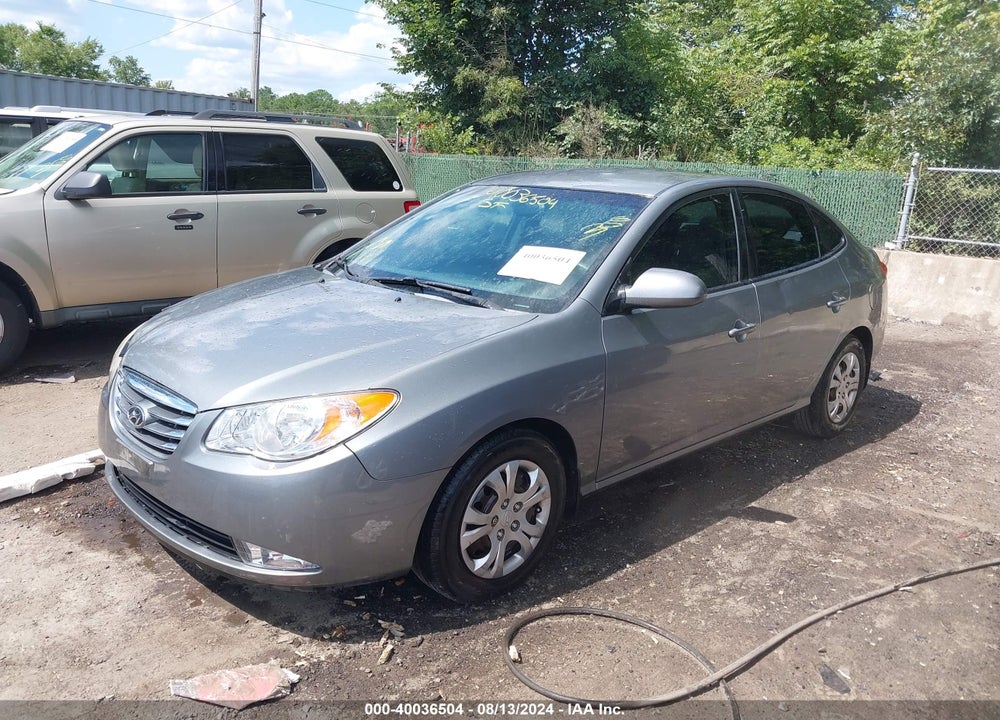 2010 HYUNDAI ELANTRA GLS VIN: KMHDU4AD2AU142368