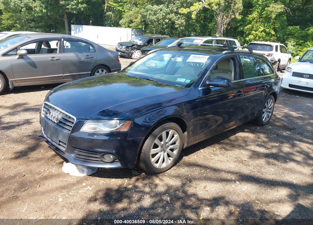 2010 AUDI A4 2.0T PREMIUM VIN: WAUWFAFL4AA096238