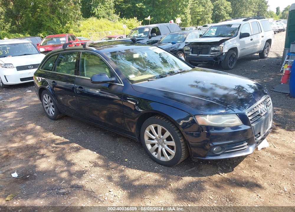 2010 AUDI A4 2.0T PREMIUM VIN: WAUWFAFL4AA096238