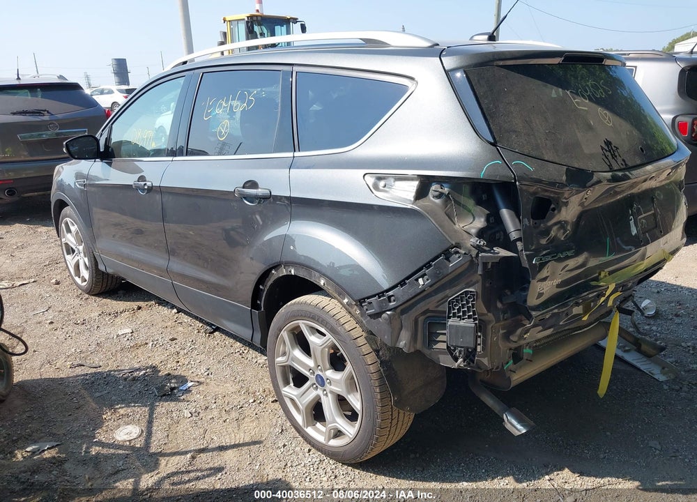 2017 FORD ESCAPE TITANIUM VIN: 1FMCU9JDXHUE04625