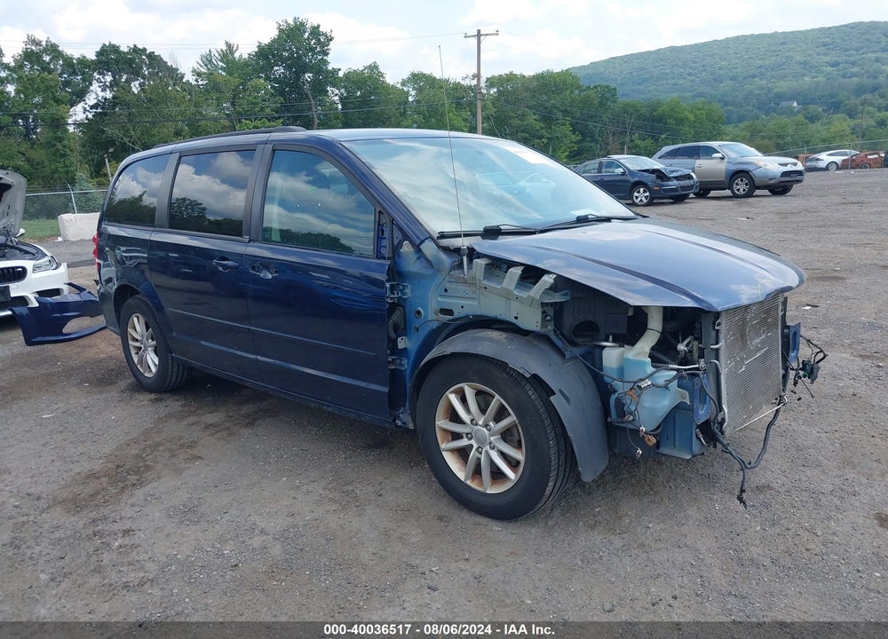 2014 DODGE GRAND CARAVAN SXT VIN: 2C4RDGCG9ER194330