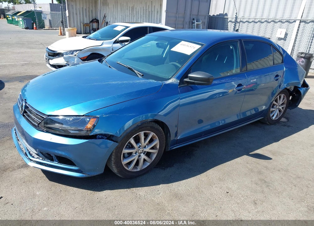 2015 VOLKSWAGEN JETTA 1.8T SE VIN: 3VWD17AJ3FM255288