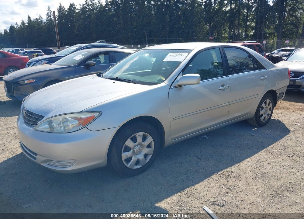 2004 TOYOTA CAMRY LE VIN: 4T1BE32K54U817095
