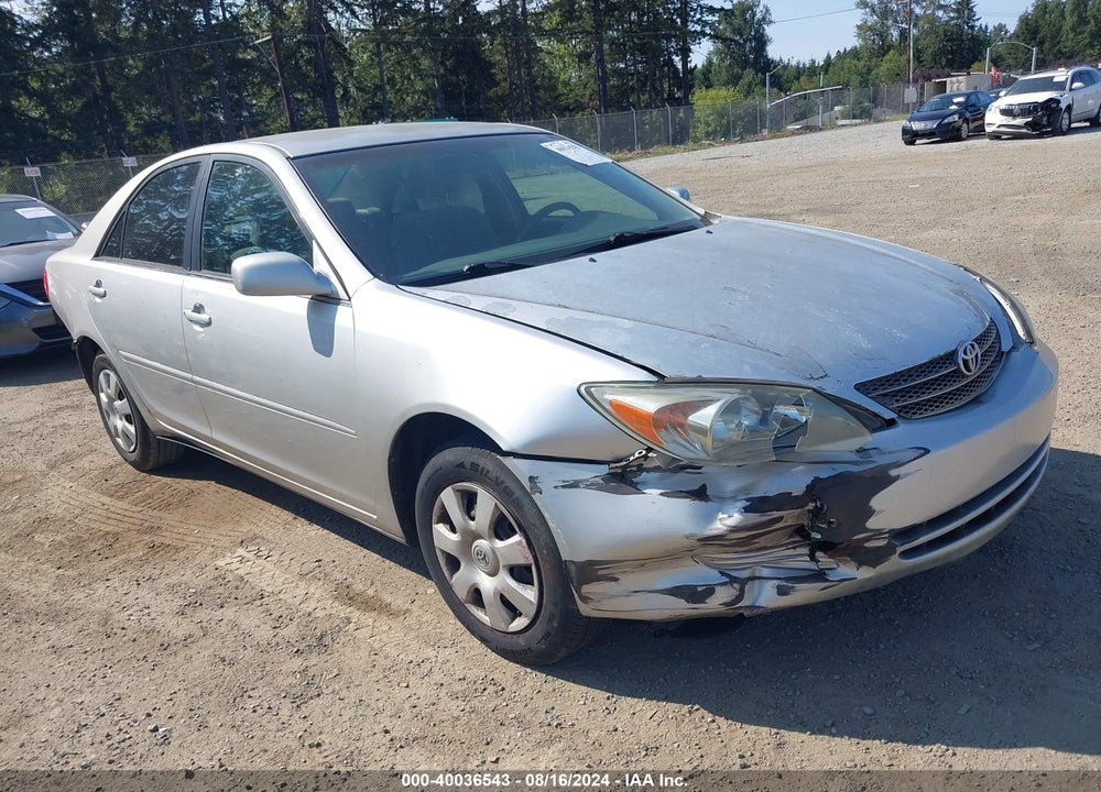 2004 TOYOTA CAMRY LE VIN: 4T1BE32K54U817095