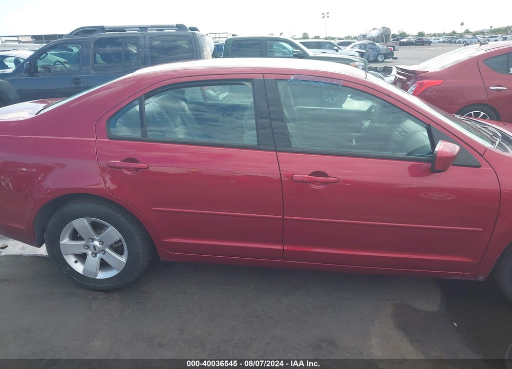2006 FORD FUSION SE VIN: 3FAFP07126R109000